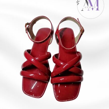 Glossy Glam Patent Leather Flats For Women